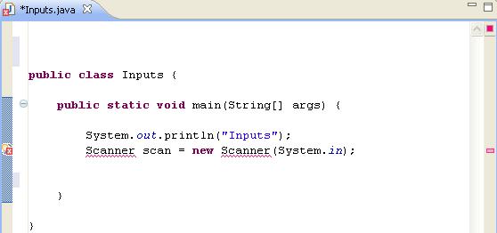 Java Scanner Read String From Keyboard