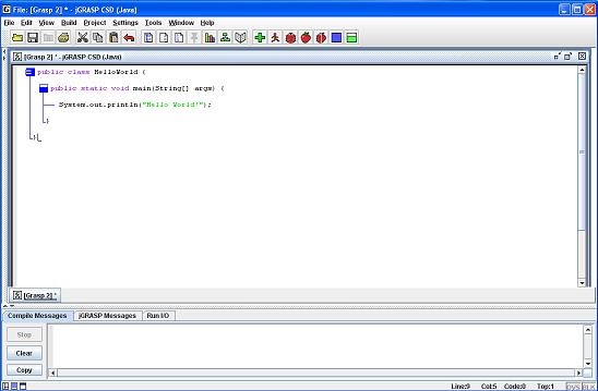 jgrasp tutorial